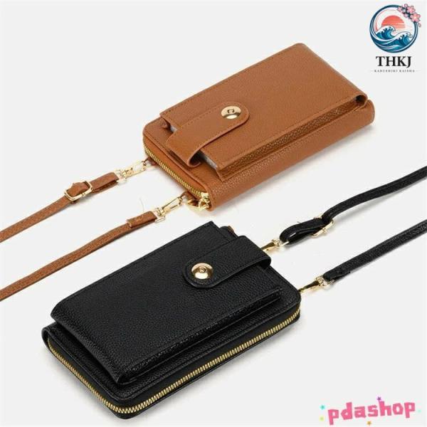 スマホ ショルダー ポーチ レディース スマホポシェット ショルダーバッグ レザー スマホポーチ 携...