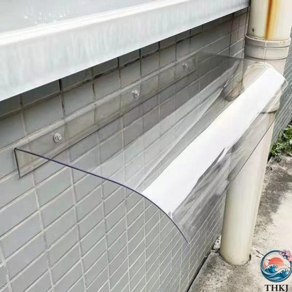 窓の庇ひさし 雨よけ 屋根庇 住宅庇 屋根庇 ひさし 梅雨対策 テラス 日よけ キャノピー 庭園ドア...