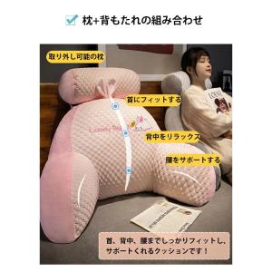 背もたれ クッション 涼感 アイスシルク 冷感...の詳細画像2