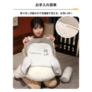 背もたれ クッション 涼感 アイスシルク 冷感...の詳細画像5