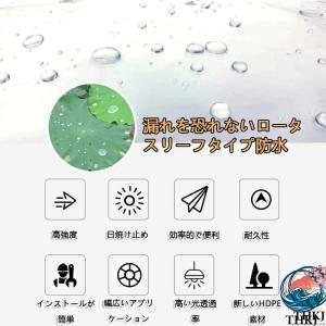 透明ターポリン 屋外の防水シートは 雨除けシー...の詳細画像1