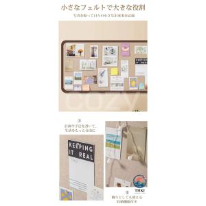 コルクボード 壁掛け おしゃれ 大 写真 貼る...の詳細画像2