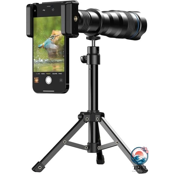 HD36倍望遠レンズ 新型なクリック付き単眼鏡 高倍率 ズームレンズ  望遠鏡 スマホレンズ 携帯レ...