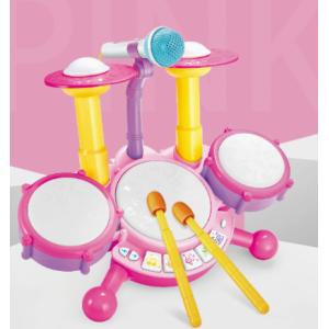 楽器おもちゃ ドラムセット 子ども キッズドラムセット 22種音楽モード搭載 幼児 知育玩具 音楽おもちゃ マイク付き音 使いやすい おすすめ 人気