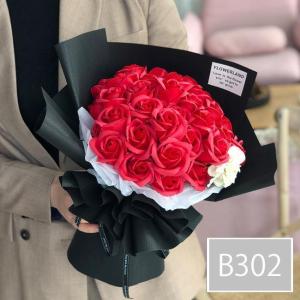 スタンディング ソープフラワー 造花 花束 ア...の詳細画像3