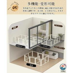 ペットサークル フェンス ドア付き 犬 サーク...の詳細画像5