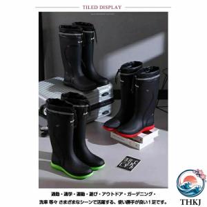 畑用 軽量 農業 フード付き ワークブーツ 農...の詳細画像5