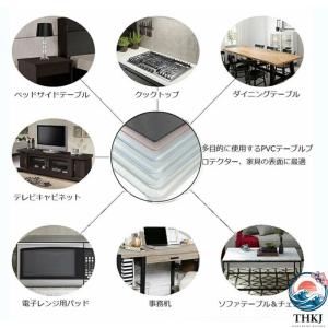 オーダーできる テーブルクロス 透明 つや消し...の詳細画像3