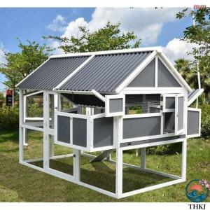 ペットハウス 犬舎 犬小屋 キャットハウス ハウス 屋外 野外 THKJ 庭用 通気性 耐磨耗 おしゃれ 雨よけ 暑さ対策 防寒 組立 お手入れ簡単 使いやすい