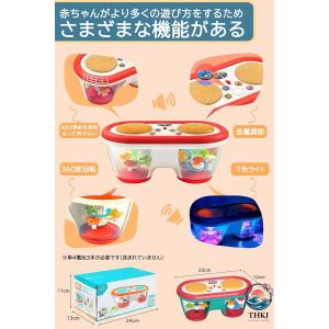 モンテッソーリ おもちゃ ドラム 赤ちゃん 楽...の詳細画像4