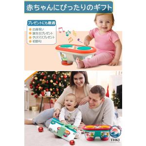 モンテッソーリ おもちゃ ドラム 赤ちゃん 楽...の詳細画像5