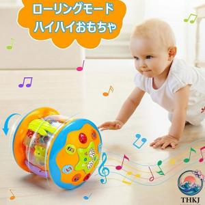 モンテッソーリ おもちゃ ドラム ハイハイ 赤...の詳細画像3
