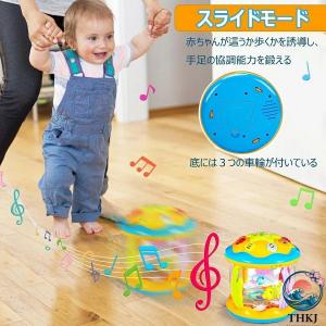 モンテッソーリ おもちゃ ドラム ハイハイ 赤...の詳細画像4