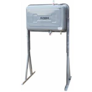 サンダイヤ KU5-095HE ハイレッグタイプ ステンレス95型灯油タンク 容積100L・容量90...