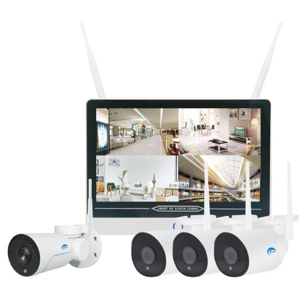 在庫有り TSP-WCS2301P マスプロ電工 モニターレコーダー＋ワイヤレスカメラ4台 LAN有...