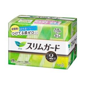 「花王」 ロリエ スリムガード 多い昼〜ふつうの日用 羽つき 28コ入 「衛生用品」