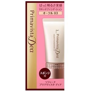 「花王ソフィーナ」 プリマヴィスタ ディア　ぱっと明るさ実感リキッドファンデーションUV (オークル...