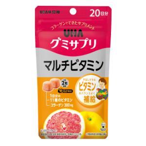 「UHA味覚糖」　UHAグミサプリ　マルチビタミン　20日分　40粒