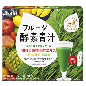 優良配送「アサヒ」 フルーツ酵素青汁 3g×30袋入 「健康食品」