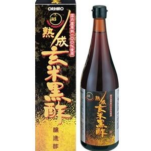 「オリヒロ」 熟成玄米黒酢 720mL 「健康食品」