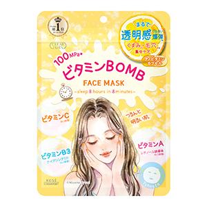 「コーセーコスメポート」　クリアターン　ビタミンＢＯＭＢマスク　７枚