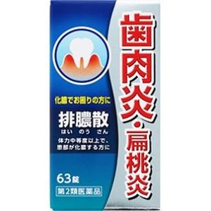 「ジェーピーエス製薬」 排膿散エキス錠J 63錠 「第2類医薬品」