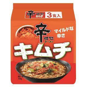 「（株）農心」 農心ジャパン 辛ラーメン キムチ 袋 3P 120gX3 「フード・飲料」