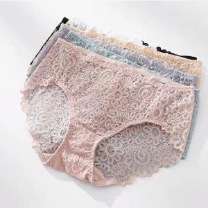 ショーツ レディース 下着 花柄 レース セク...の詳細画像5