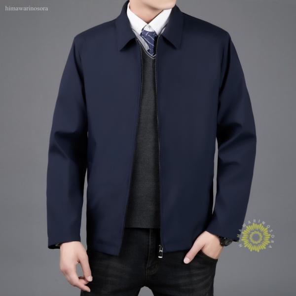 スイングトップ メンズ 40代 50代 春 ジャケット 春服 アウター ビジネス ブルゾン ジャンパ...