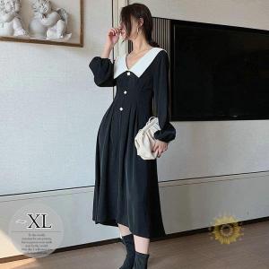 白黒ワンピース コーデの商品一覧 通販 Yahoo ショッピング