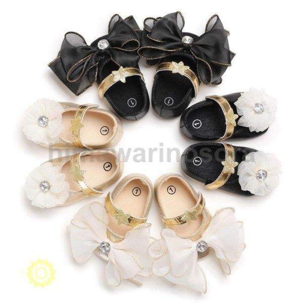 ベビーフォーマルシューズ 赤ちゃん靴 ファーストシューズ フォーマル 女の子 出産祝い 結婚式 入園...