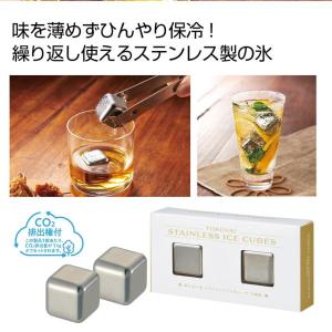 アイスキューブ 2個セット ステンレス 氷 溶...の詳細画像2