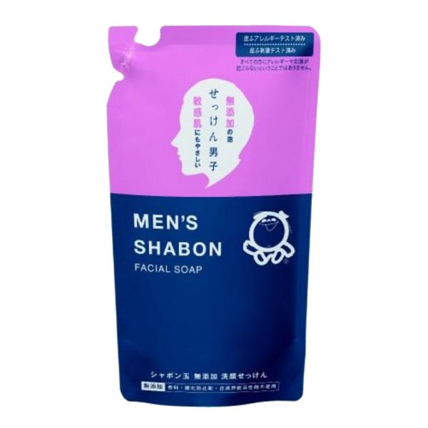 シャボン玉 メンズシャボン フェイシャルソープ つめかえ用 250ml