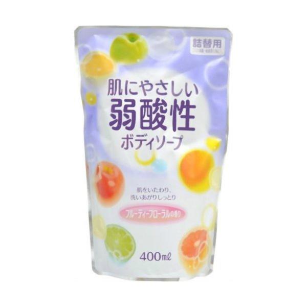 弱酸性ボディソープ フルーティーフローラルの香り 詰替用 400ml