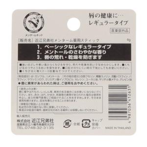 メンターム 薬用スティック レギュラーの詳細画像1