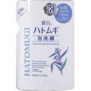 熊野油脂 麗白 ハトムギ泡洗顔 詰替用 150ml｜himejiryutsuu