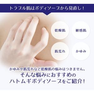 熊野油脂 麗白 ハトムギ 高保湿 ボディソープ...の詳細画像4