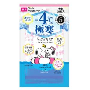 コーセーコスメポート エスカラット 薬用 クール 汗ふきシート -4℃極寒 サマーフローラルの香り 大判 20枚入｜姫路流通センター