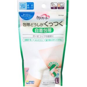 ケアハート 包帯どうしがくっつく 自着包帯(足・ひざ) Lサイズ｜姫路流通センター