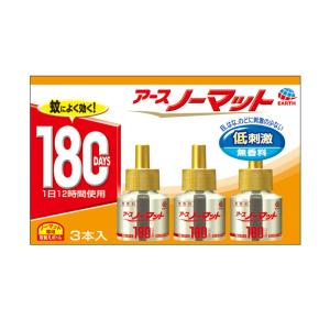 アース製薬 アース ノーマット 取替ボトル 180日 無香料 3本入 防除用医薬部外品｜himejiryutsuu