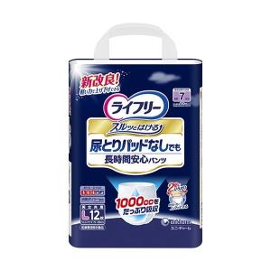 ライフリー 尿とりパッドなしでも長時間安心パンツ L 12枚 7回吸収 (パンツ単体で使いたい方)｜himejiryutsuu