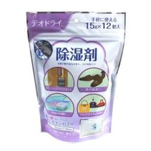 豊田化工 デオドライ 除湿剤 15g×12個入 シリカゲル