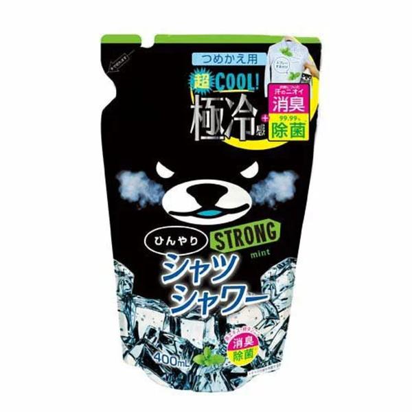 ときわ商会 ひんやり シャツシャワー ストロング ミント つめかえ用 400ml（494413403...