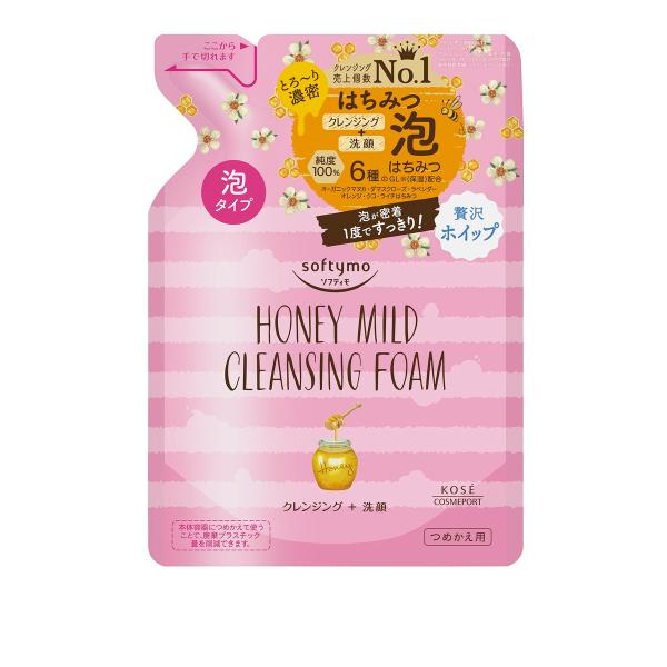 コーセーコスメポート ソフティモ ハニーマイルド クレンジングフォーム 170ml つめかえ用 ( ...