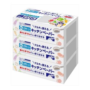 マスコー製紙 キッチンペーパー 80組×3パックの商品画像