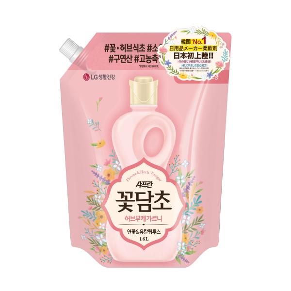 トイレタリージャパン 香りサフロン花酢 ブーケガルニ ハスの花&amp;ユーカリの香り 詰替え 1600ml...