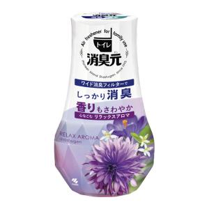 トイレの消臭元 心なごむリラックスアロマ 芳香消臭剤 トイレ用 400ml｜himejiryutsuu