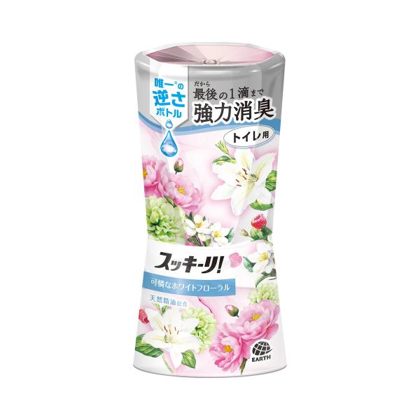 アース製薬 トイレのスッキーリ!ホワイトフローラルの香り 400mL( 4901080623119 ...