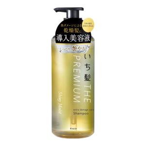 クラシエ いち髪 THE PREMIUM エクストラダメージケア シャンプー シャイニーモイスト ポンプ 480ml