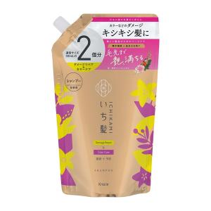 クラシエ いち髪 ダメージリペア&カラーケア シャンプー 詰替用 2回分 660ml